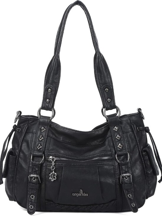 Jewelry - Shoulder Bag For Women Multi Pocket Retro Hobo Handbags Satchel Tote Bag